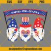 Happy 4th Of July Gnomes SVG, American Flag Gnomes SVG