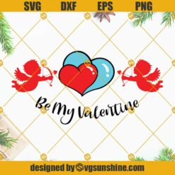 Cupid Be My Valentine SVG, Cute Kinky XoXo Cupid Love Valentines Day SVG, Valentines SVG