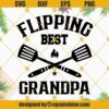 Flipping Best Grandpa SVG