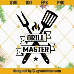 Grill Master SVG, The Man The Myth The Legend SVG, BBQ SVG, Grilling SVG PNG DXF EPS Cut File