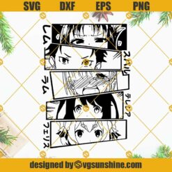 Anime Is Anime All The Time SVG Digital Download, Manga Anime Japanese SVG Cricut, Cartoon SVG Silhouette Anime Vector