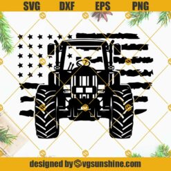 US Flag Tractor SVG, US Tractor SVG, Tractor Clipart, Tractor PNG, Tractor Cutfiles, Tractor SVG File, Farm Tractor SVG, Farmer SVG
