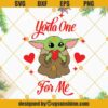 Yoda One For Me SVG