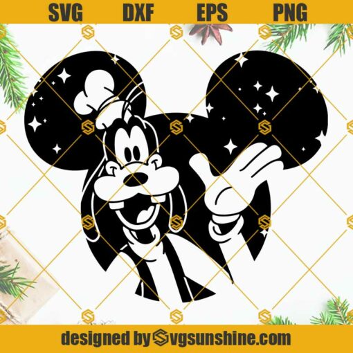 Goofy SVG, Disney Mickey Ears SVG, A Goofy Movie SVG