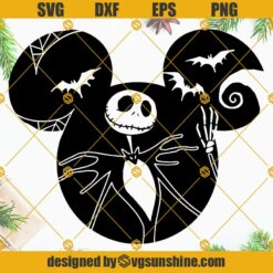 Jack Skellington SVG, The Nightmare Before Christmas SVG, Halloween SVG