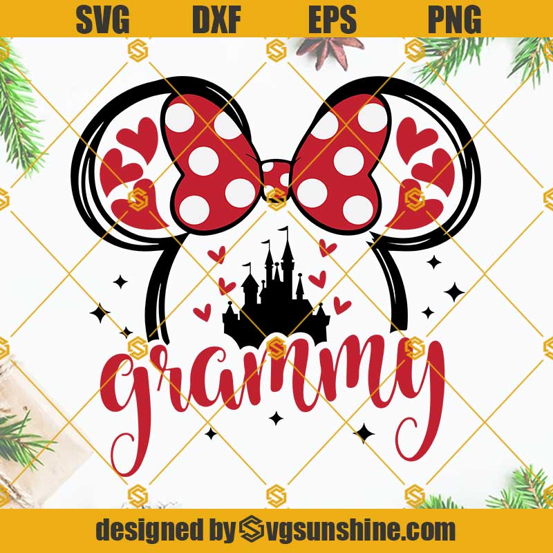 Mouse Ears Grammy SVG, Grandmother SVG, Grammy SVG, Best Mom Ever SVG
