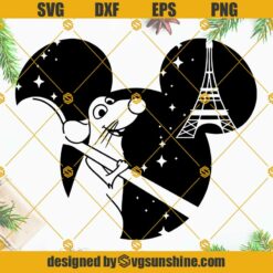 Ratatouille Movie SVG PNG DXF EPS Cut Files For Cricut Silhouette