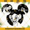 The Lion King Disney Mickey Ears SVG, Timon Pumbaa Simba SVG