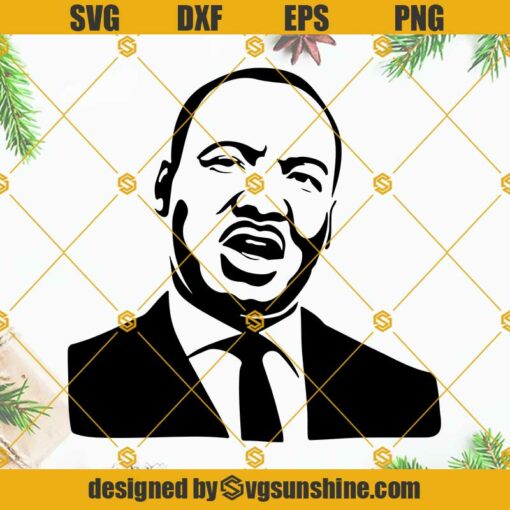 Martin Luther King Jr SVG, Black History Month SVG, Black Lives Matter SVG