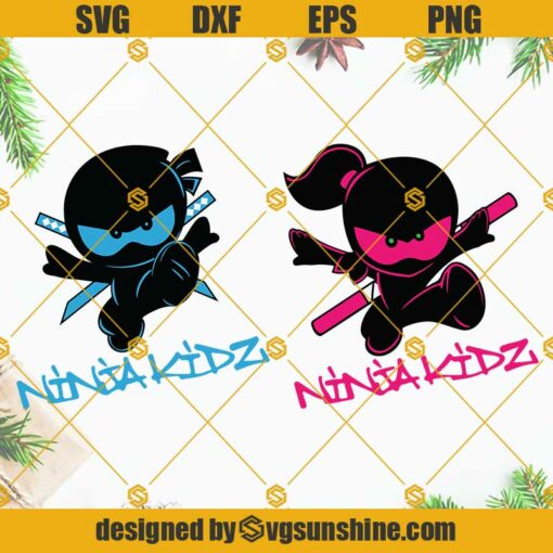 Ninja Kidz Tv SVG Bundle, Ninja Kidz SVG, Ninja Kidz Silhouette, Ninja Kidz Clipart, Ninja Kidz Cricut, Ninja Kidz T-shirt