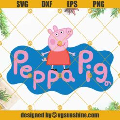 Peppa Pig SVG, Peppa Pig PNG, Peppa Pg Design Digital Download