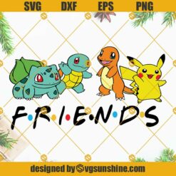 Pokemon Friends SVG