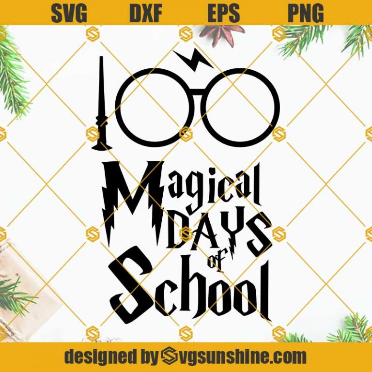 100th Day of School SVG, Happy 100 Days of School SVG, 100th Day School