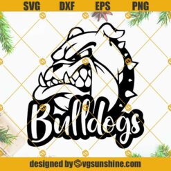 Bulldogs SVG Instant Download, Georgia Bulldogs SVG, Uga Bulldog SVG, Dog Digital File Download