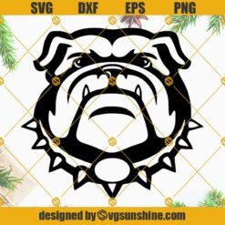 Bulldog SVG PNG DXF EPS, Georgia Bulldogs SVG Files For Cricut Silhouette