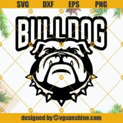 Bulldog SVG PNG, Ga Bulldog SVG Instant Download, Georgia Bulldogs SVG, Uga Bulldog SVG, Dog Digital File Download