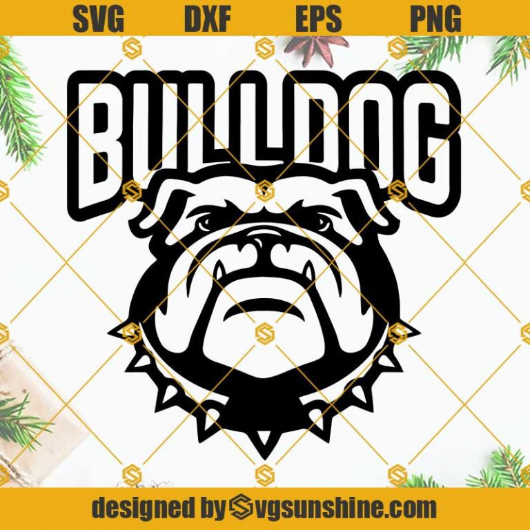 Bulldog SVG PNG, Ga Bulldog SVG Instant Download, Georgia Bulldogs SVG ...