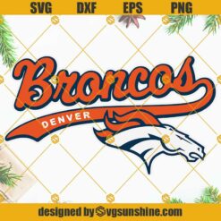 Broncos SVG