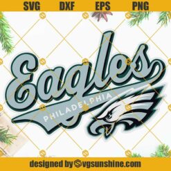 Retro Philadelphia SVG, Eagles SVG, Philly Football SVG PNG DXF EPS Cut Files