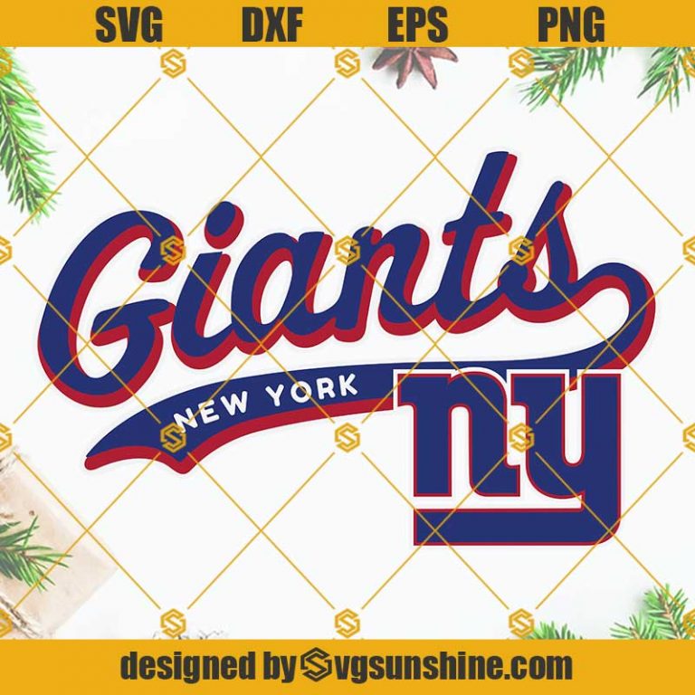 New York Giants SVG, Giants SVG, New York Giants Logo SVG PNG DXF EPS ...