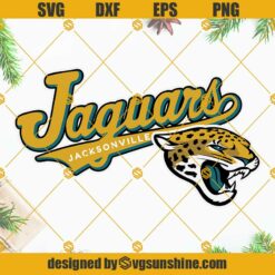 Jacksonville Jaguars American Flag SVG, Jaguars Football SVG PNG DXF EPS Cut Files