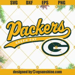 Green Bay Packers Game Day Messy Bun PNG, Football Mom PNG, Packers Football NFL PNG Digital File