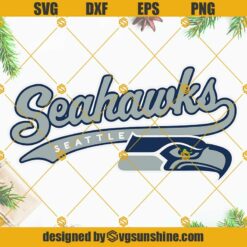 Seattle Seahawks Football SVG PNG DXF EPS Cut Files
