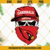Arizona Cardinals Skull SVG