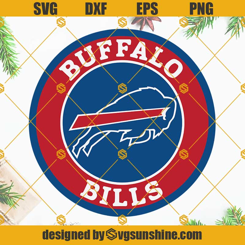 Buffalo Bills Outline SVG NFL Logo SVG Cut File for Cricut Silhouette  Digital Download