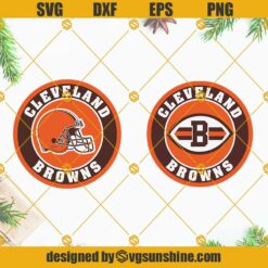 Cleveland Browns 2 Files SVG, Browns SVG, Cleveland Browns SVG For Cricut, Cleveland Browns Logo SVG