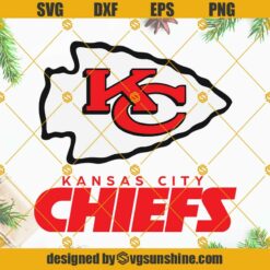Kansas City Chiefs SVG, Chiefs SVG, Kc Chiefs SVG, Kansas City Chiefs Logo SVG, Kansas City Chiefs SVG PNG DXF EPS Cricut