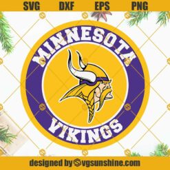 Minnesota Vikings Game Day Messy Bun PNG, Football Mom PNG, Vikings Football NFL PNG Digital File