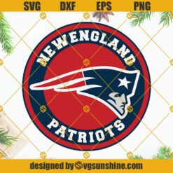 New England Patriots American Flag SVG, Patriots Football SVG PNG DXF EPS Cut Files