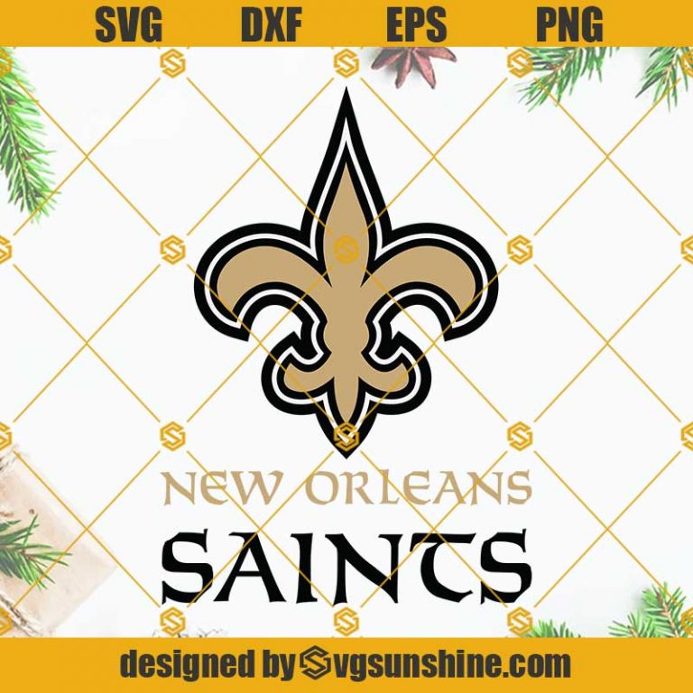 New Orleans Saints logo SVG, Saints SVG, New Orleans Saints SVG For ...