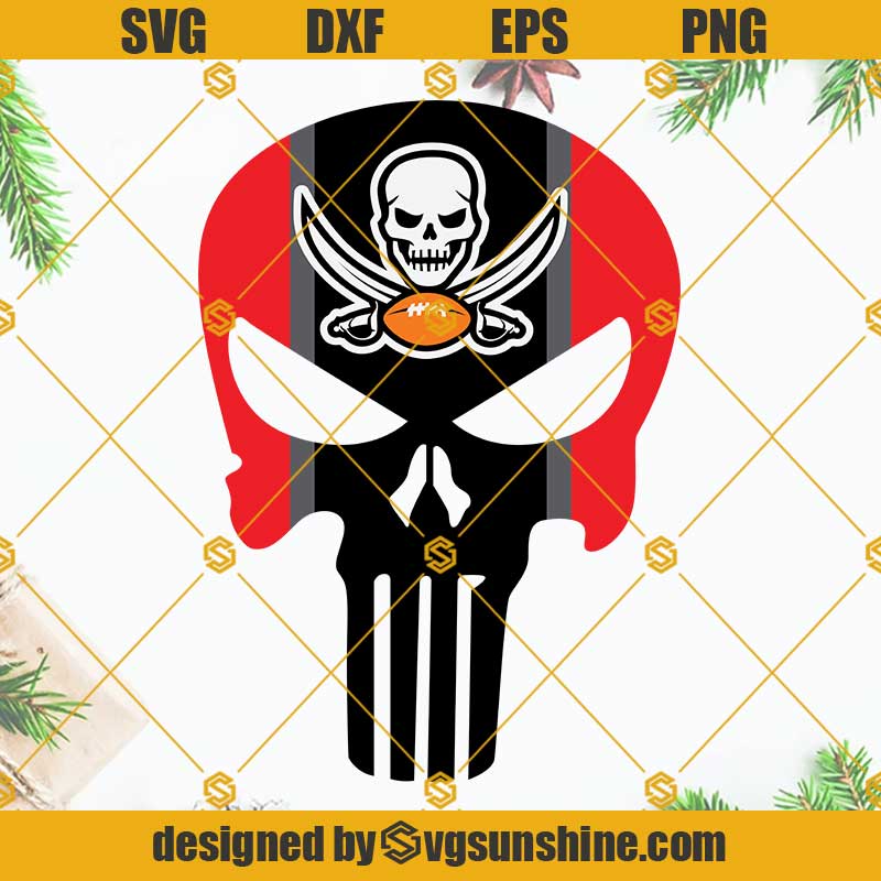 The Punisher Skull Tampa Bay Buccaneers T-Shirt - TeeNavi