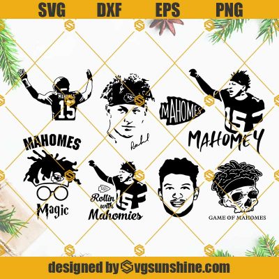 Mahomes Bundle SVG, Mahomes SVG, Patrick Mahomes SVG, Kansas City ...