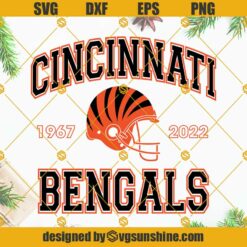 Cincinnati Bengals 2022 SVG, Bengals SVG, Bengals Football SVG File, Cincinnati Bengals Football Helmet SVG
