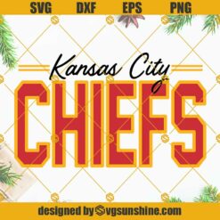 Chiefs SVG PNG, Kansas City Chiefs SVG, KC Chiefs SVG PNG DXF EPS Cut Files