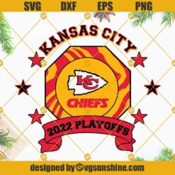 Kansas City Chiefs 2022 Playoffs SVG, Kansas City SVG, KC Chiefs SVG, Chiefs SVG PNG DXF EPS Designs For Shirts
