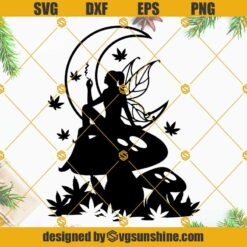 Mandala Weed SVG PNG DXF EPS Cut File For Cricut Silhouette