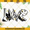 Love Cannabis Weed SVG