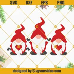 Gnome SVG, Valentine Gnomes SVG, Hanging With My Gnomies SVG, Gnome SVG, Valentine SVG