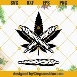 Roll Cannabis Joint SVG, Blunt Joint SVG, Marijuana Joint SVG, Cannabis Joint Clipart, Weed SVG, Smoking Weed SVG