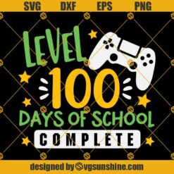 Level 100 Days Of School Complete SVG