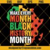 Black History Month Shirt SVG PNG DXF EPS