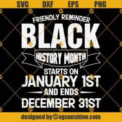 Black History Month T Shirt SVG, Black History SVG, Black History Month SVG Cut Files