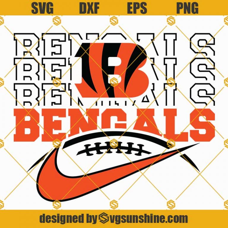 Bengals Football SVG, Bengals SVG, Cincinnati Bengals SVG PNG DXF EPS ...