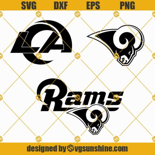 La Rams Logo SVG Bundle, Rams SVG, La Rams SVG