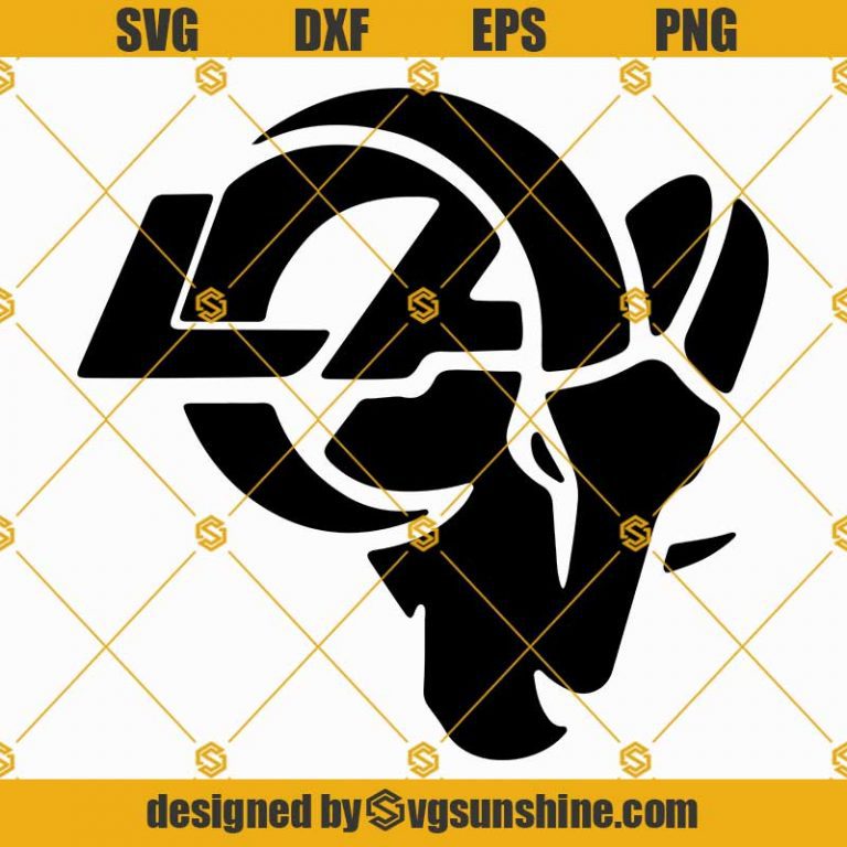 Rams Logo SVG, Rams Football SVG, LA Rams SVG, LA SVG Digital Cut file