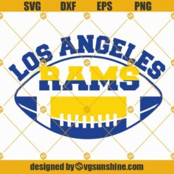 Los Angeles Rams Football SVG, Los Angeles Rams SVG, Rams SVG